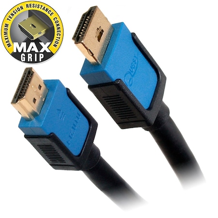 Quest Technology International HDMI (M-M) Maxgrip 4K2K High Speed Cable W/ Ethernet - 40 Ft HDI-1440